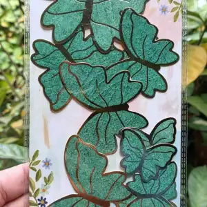 Green Butterfly Cake Toppers – Reusable Birthday & Wedding Cake Decoration