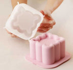 Square Silicone Bento Cake Mould | Food Grade | Reusable