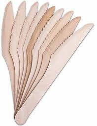 100pcs Wooden Cake Knife – Birthday & Anniversary Party Supplies