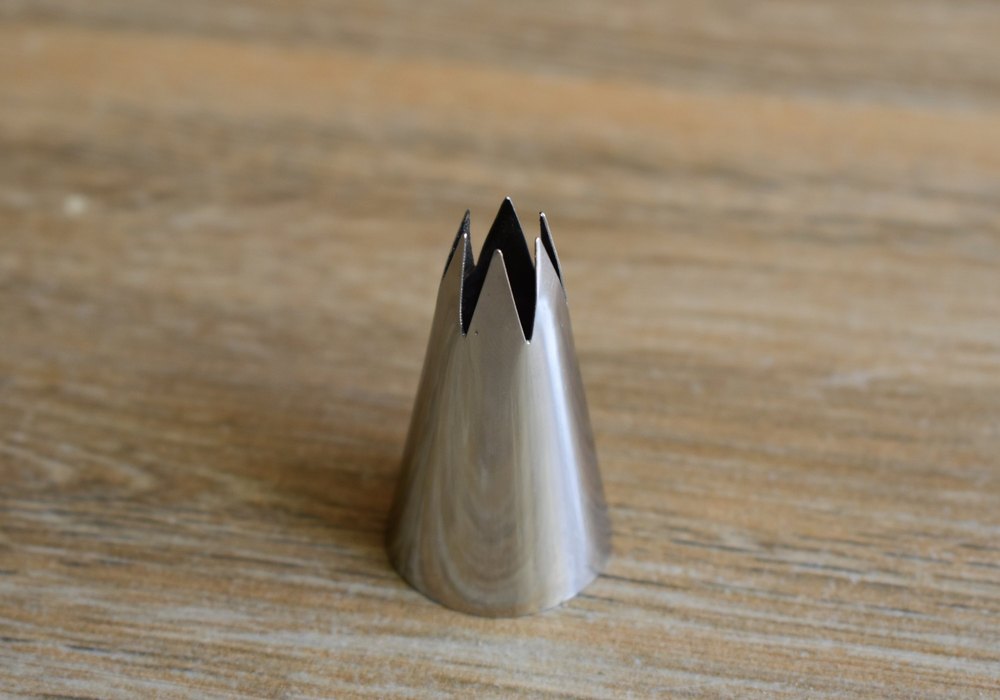 N1 Cake Decorating Nozzle – Stainless Steel Piping Tip for Frosting & Icing