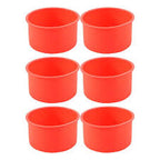 4×2 Inch Silicone Bento Cake Mould | Food-Grade Bakeware | Reusable