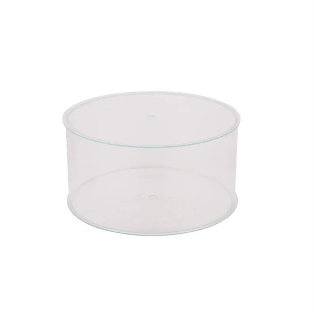 8 Inch Round Acrylic Spacer with Lid – Kitchen Storage Container