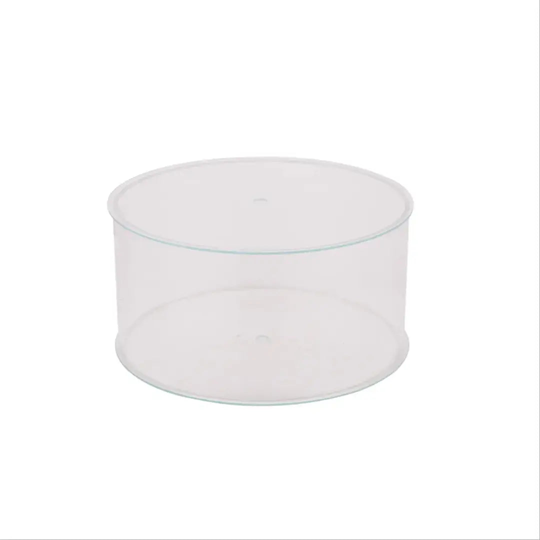 8 Inch Round Acrylic Spacer with Lid – Kitchen Storage Container