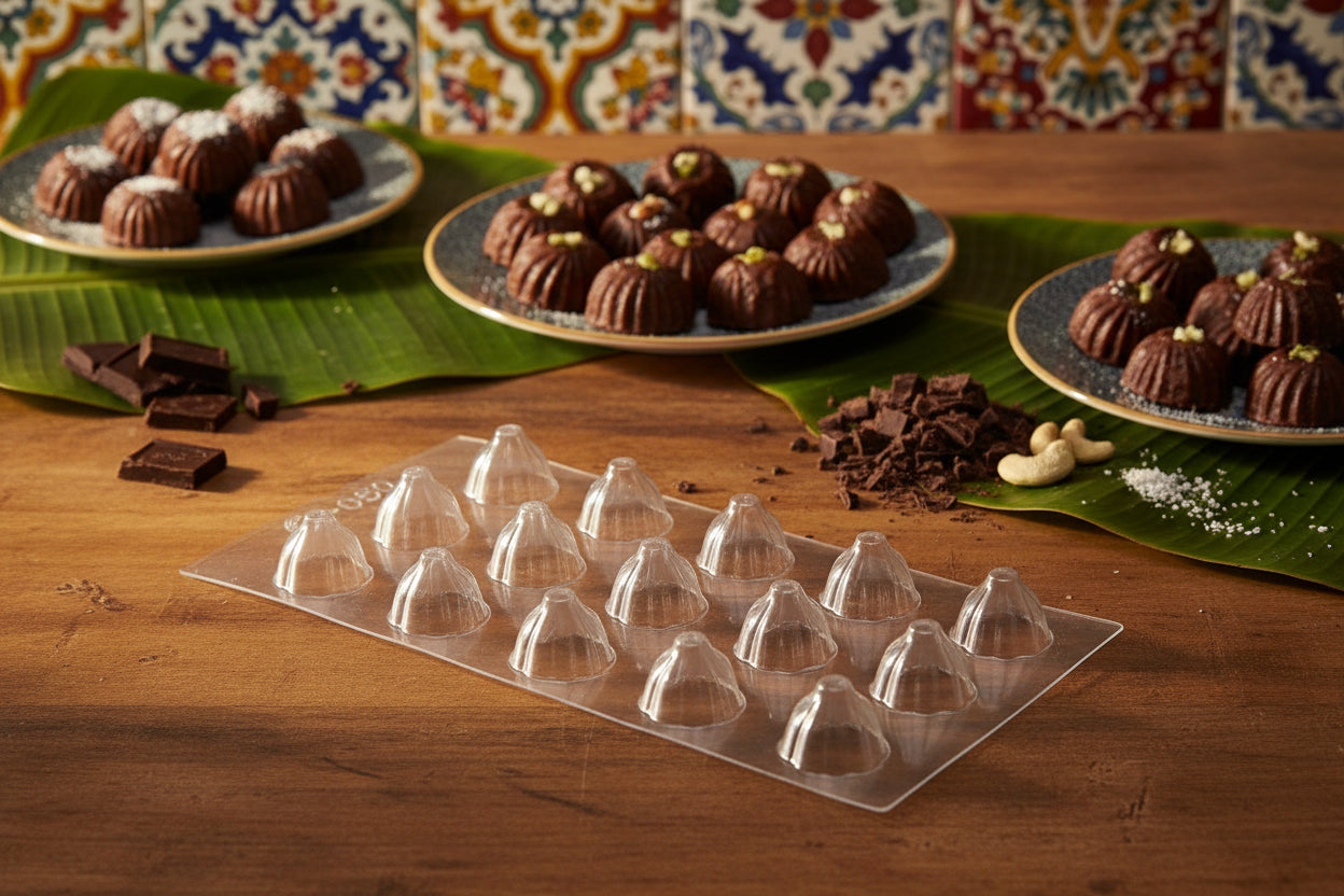 PVC Chocolate Mould 050 | Food Grade Chocolate & Candy Mould for Baking