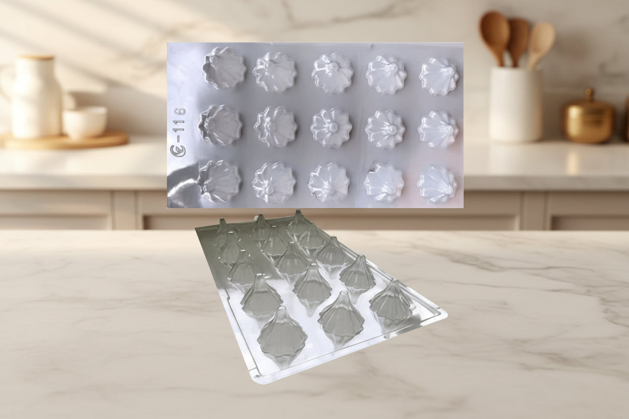 PVC Chocolate Mould 116| Food Grade Chocolate & Candy Mould for Baking
