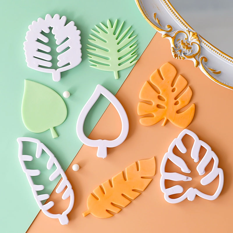 Tropical Leaf Cake Cutter – Fondant & Dough Tools for Cake Decorating