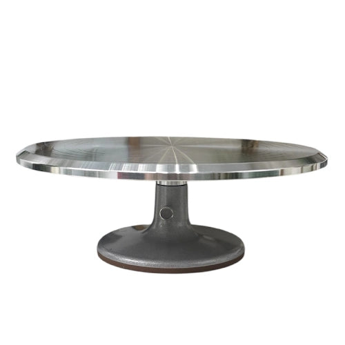 Stainless Steel Cake Turntable – Professional Cake Decorating Stand