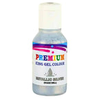Premium Metallic Silver Gel Food Colour | Bake Haven Cake Decorating Colour