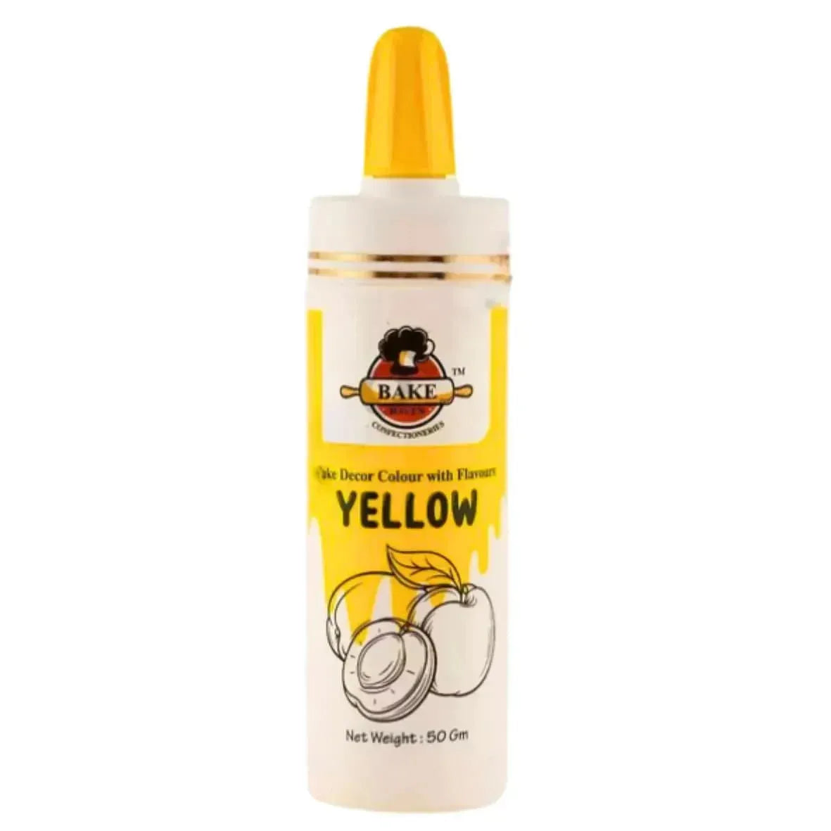 Bake Haven Yellow Edible Spray | Baking Decoration Spray