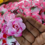 1 Pc Small Pink Rose Cake Decoration