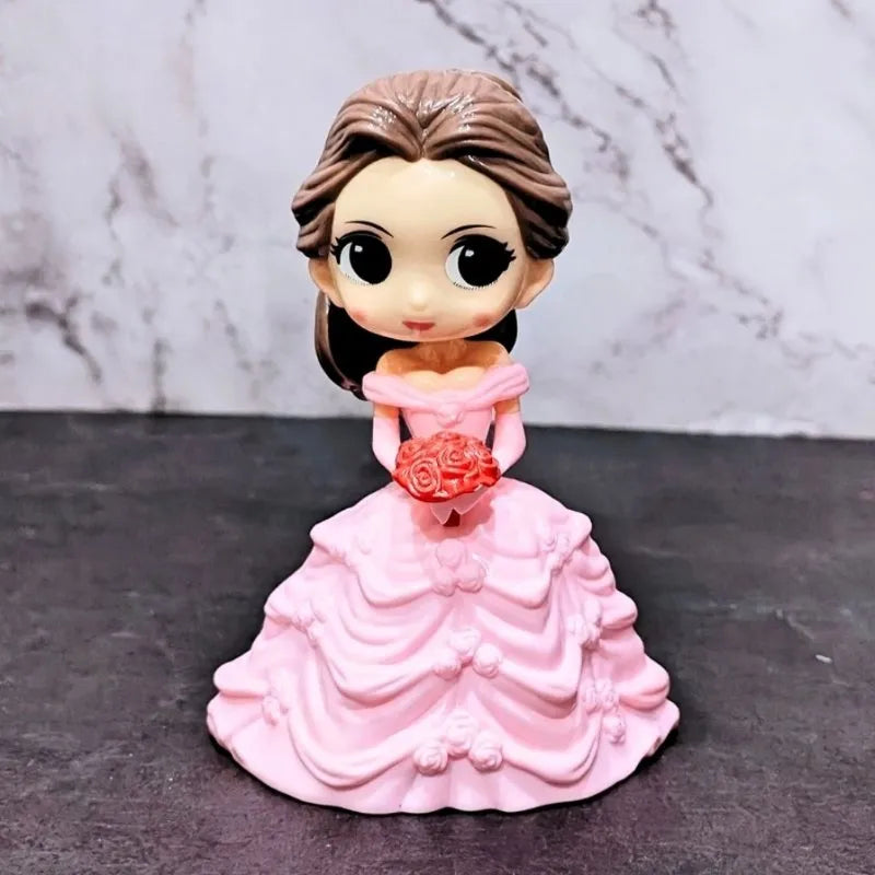 Pink Bride Doll Cake Topper for Birthday & Wedding Cakes