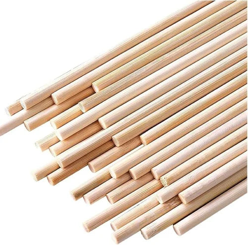 Wooden Cake Dowels Small – 50 Pieces | Cake Support Sticks